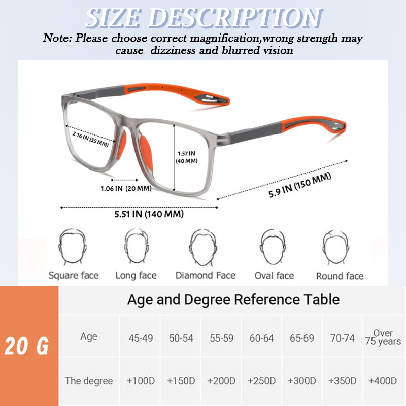 Almost Gone-Vision AutoFocus+ Multifocal Glasses