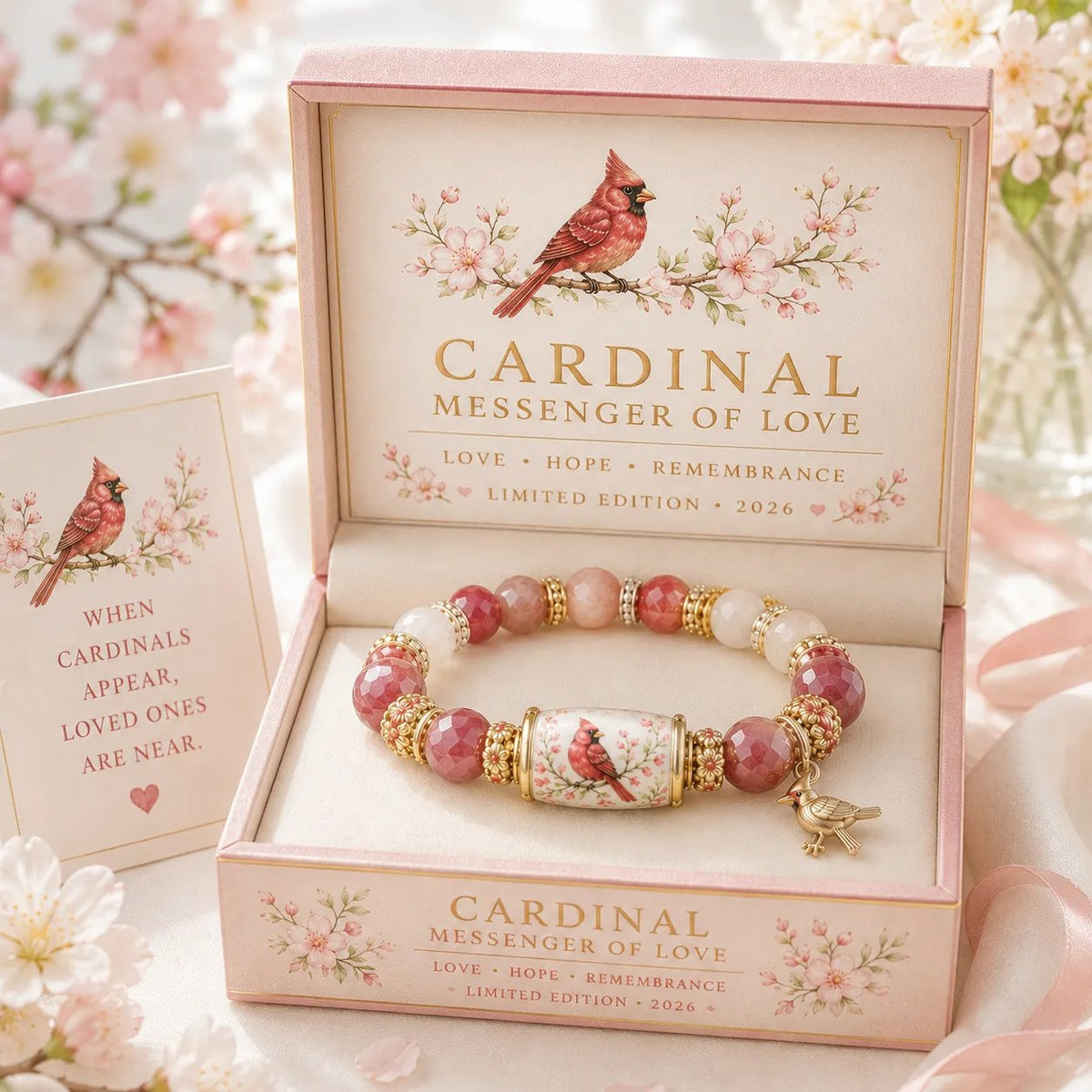 Love, Remembrance & Cardinal Blessings  | 2026 Limited Edition Bracelet