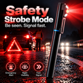 Compact Multifunction EDC Pen Light | 300 Lumens Dual LED Light | Aluminum Alloy Body | USB-C Rechargeable