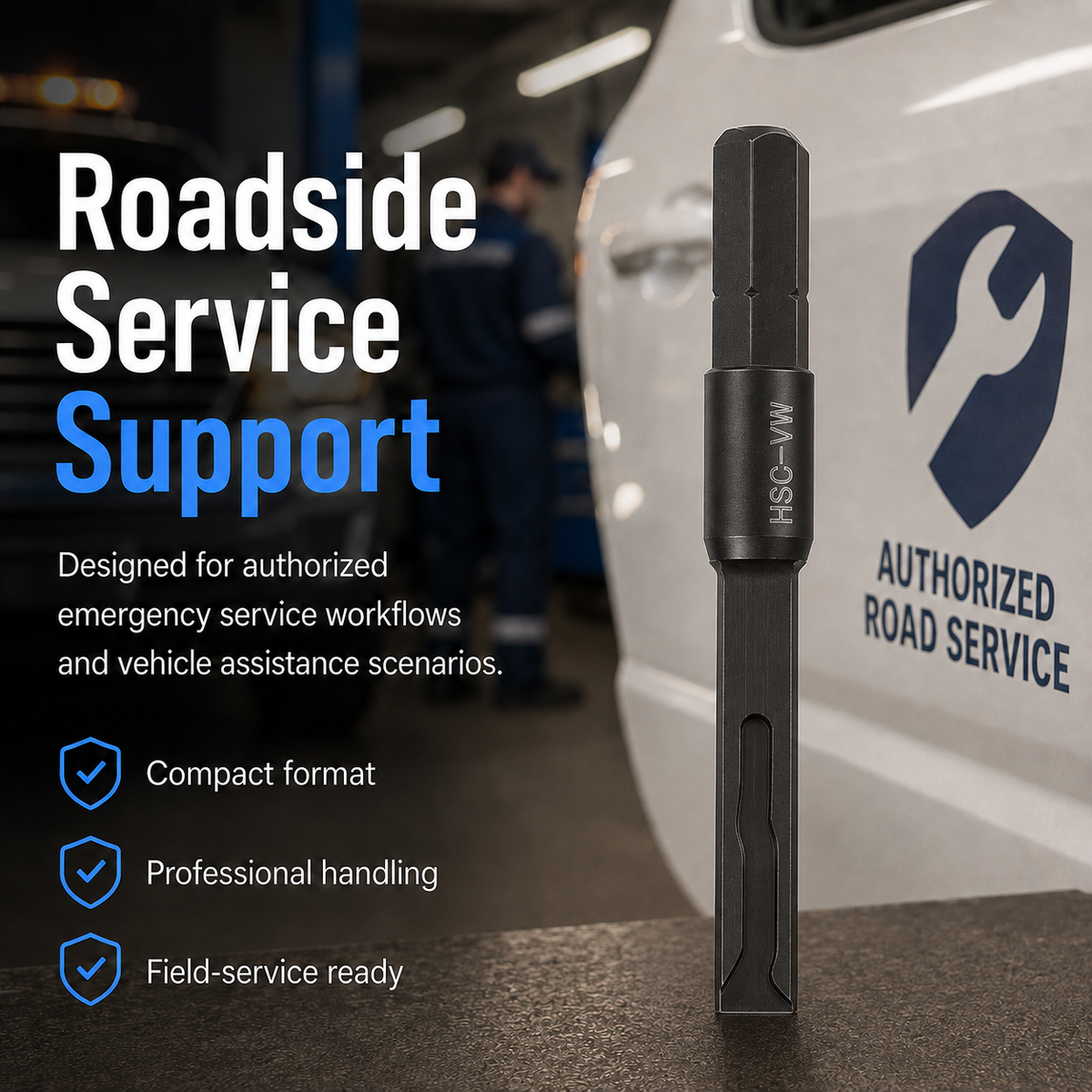 Professional Vehicle Service Tool – Compact, Durable, Service-Ready
