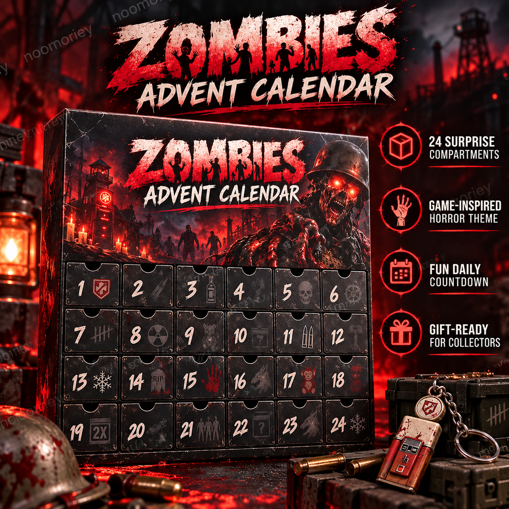 50% OFF Zombie Countdown Advent Calendar for Halloween