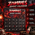50% OFF Zombie Countdown Advent Calendar for Halloween