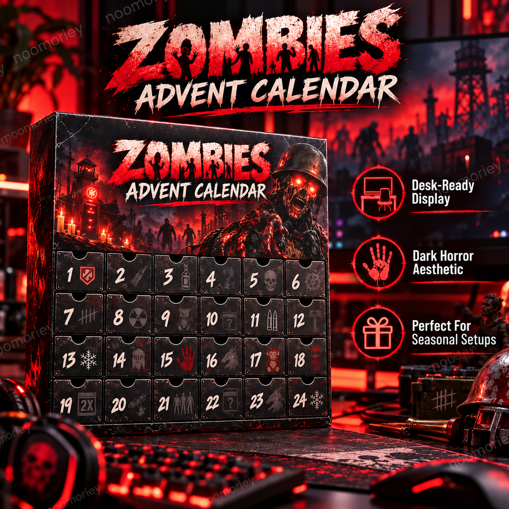 50% OFF Zombie Countdown Advent Calendar for Halloween