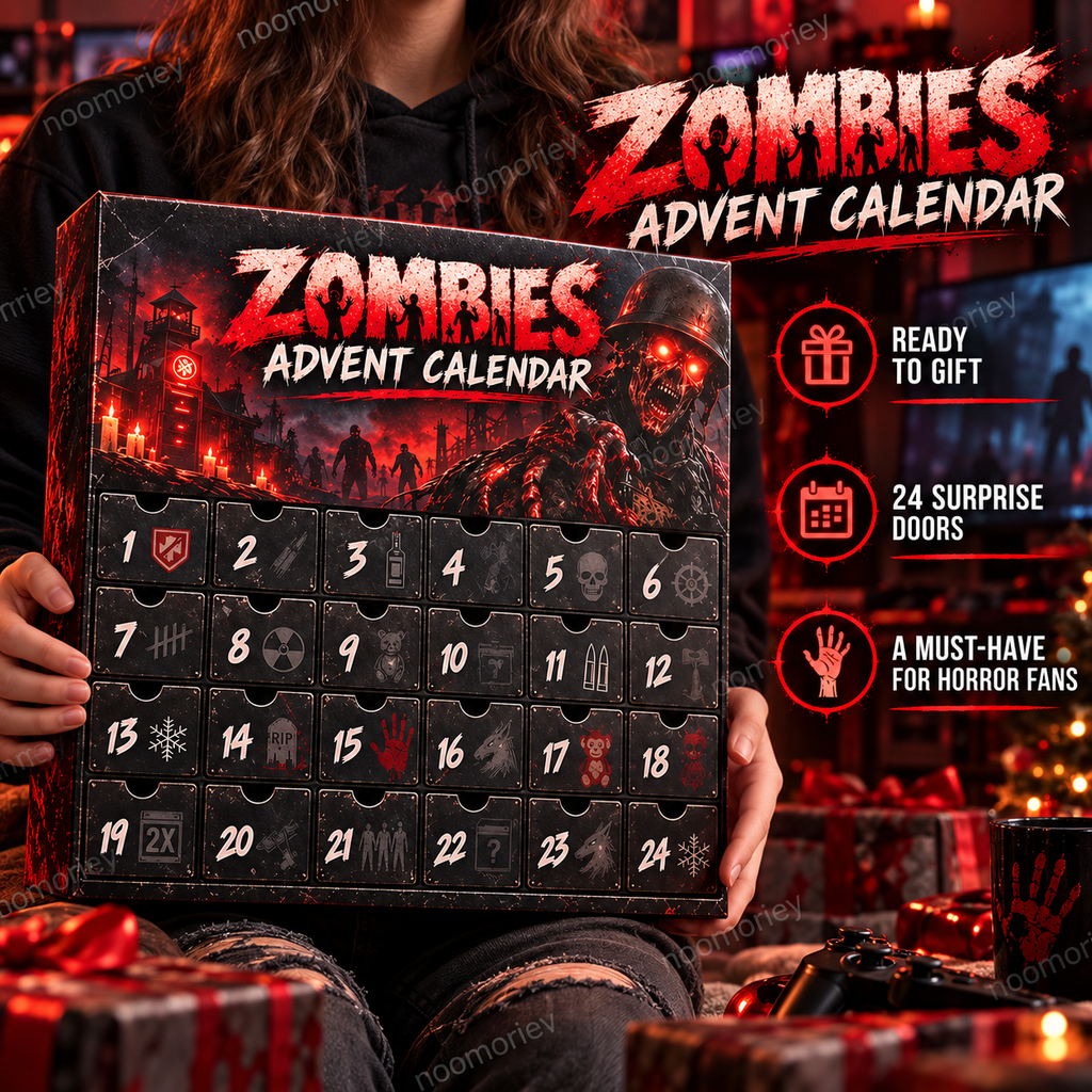 50% OFF Zombie Countdown Advent Calendar for Halloween