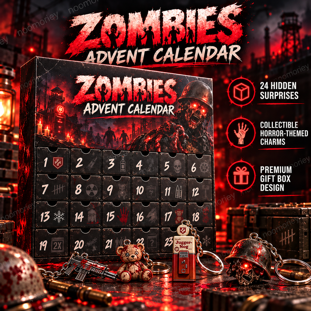 50% OFF Zombie Countdown Advent Calendar for Halloween