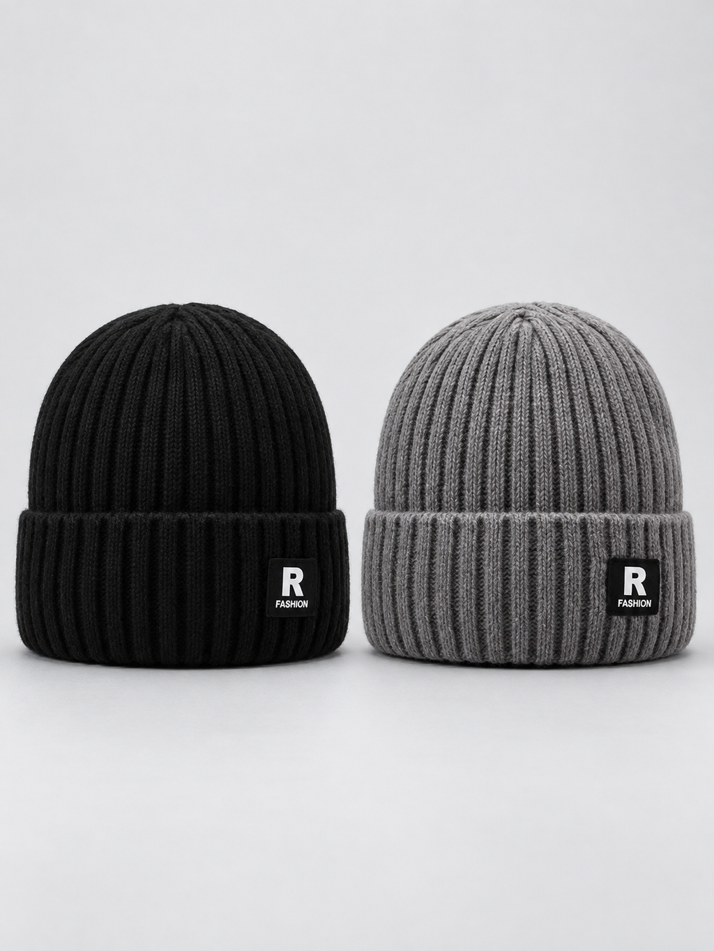 Winter Style Deal – Men’s Thermal Knit Beanie  Thick Fleece-Lined Cuffed Hat for Cycling, Skiing & Outdoor Wear