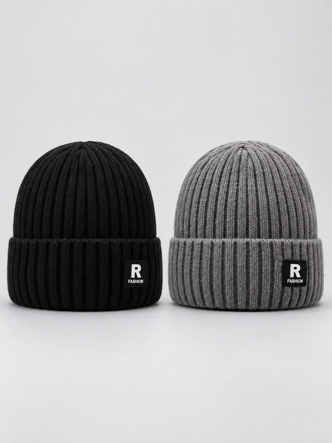 Winter Style Deal – Men’s Thermal Knit Beanie  Thick Fleece-Lined Cuffed Hat for Cycling, Skiing & Outdoor Wear
