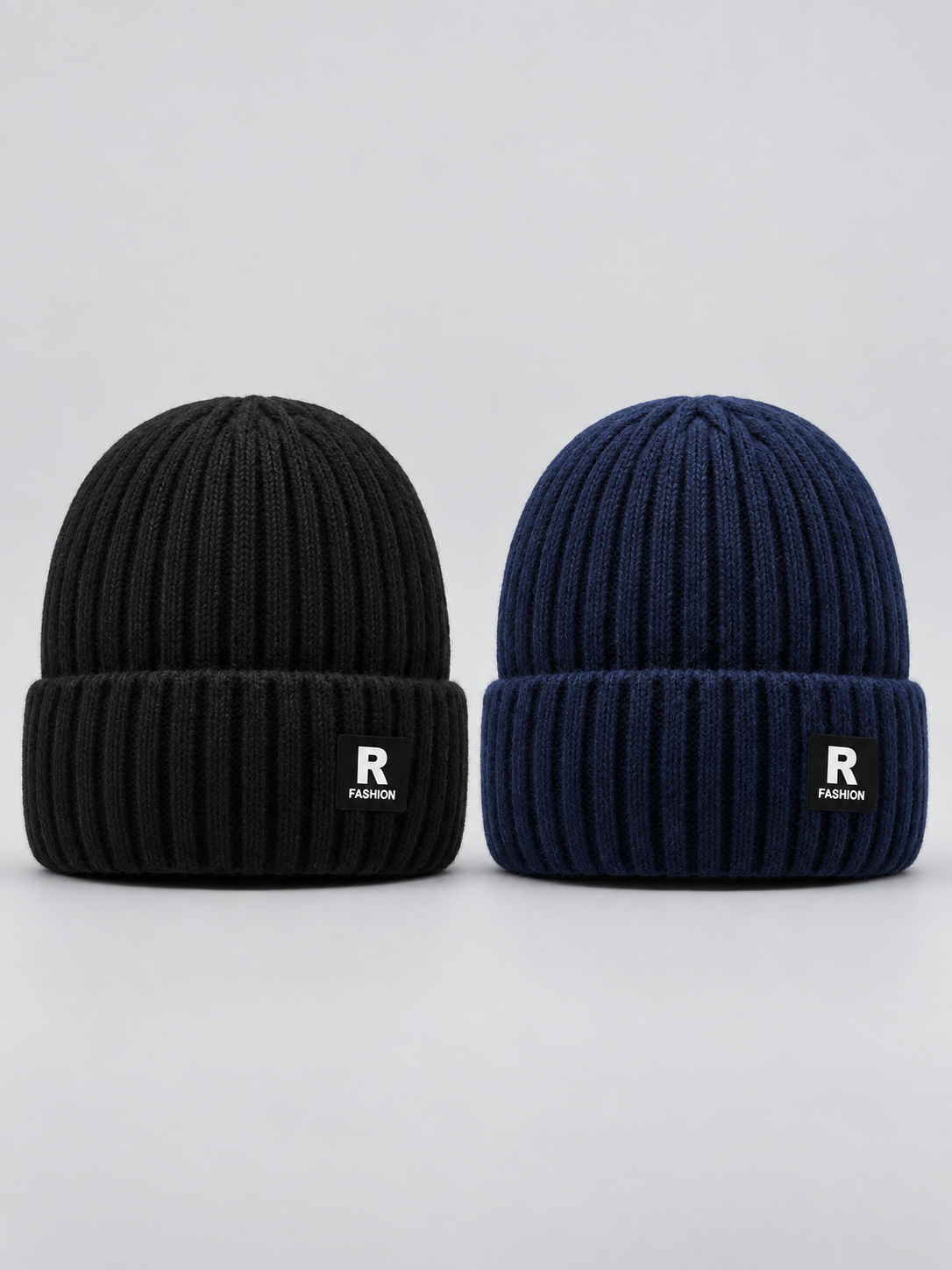 Winter Style Deal – Men’s Thermal Knit Beanie  Thick Fleece-Lined Cuffed Hat for Cycling, Skiing & Outdoor Wear