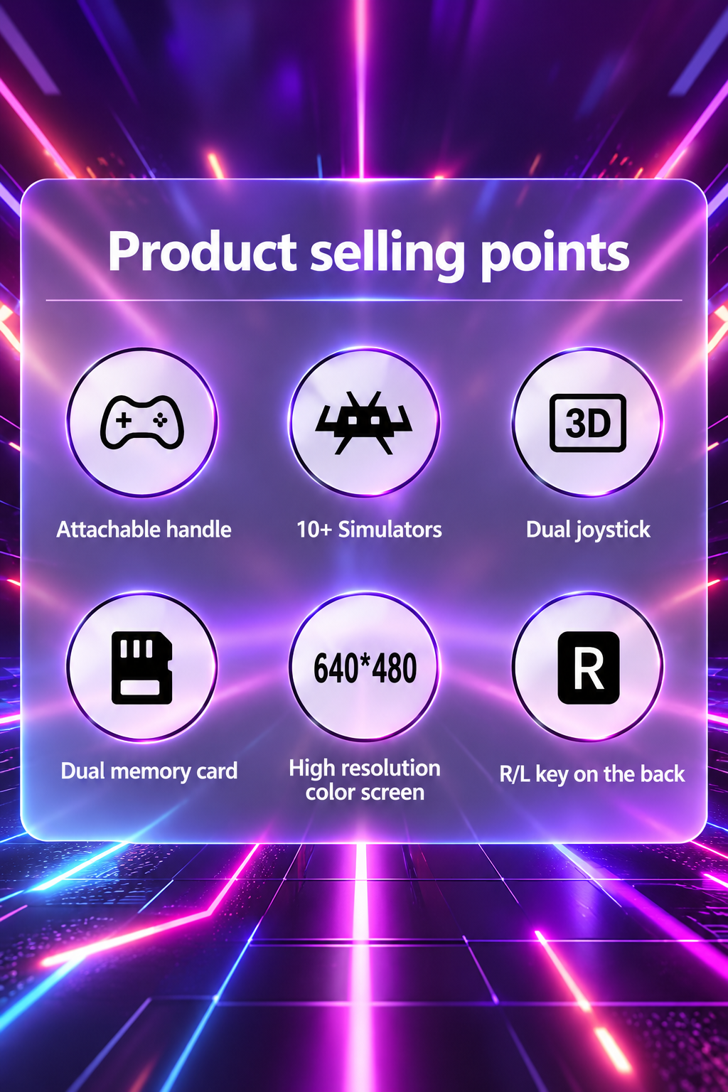 Ultimate Retro Handheld Game Console – Thousands of Classic Games in Your Pocket!