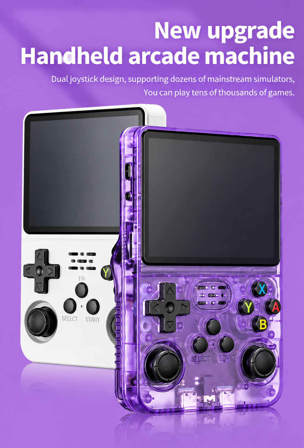 Ultimate Retro Handheld Game Console – Thousands of Classic Games in Your Pocket!