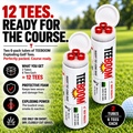 dhtExploding Golf Tees – 1.75" Reaction Tees with Snap & Smoke Effect