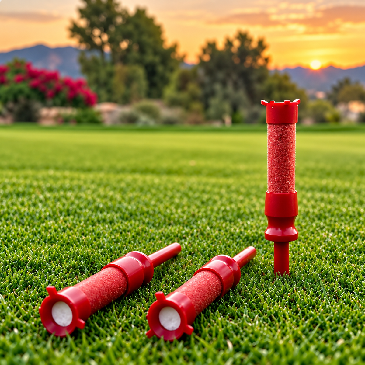 dhtExploding Golf Tees – 1.75" Reaction Tees with Snap & Smoke Effect