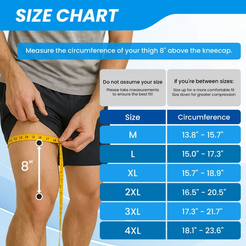 Copper Fiber Full-Leg Compression Sleeve – Unisex Support for Sports & Training