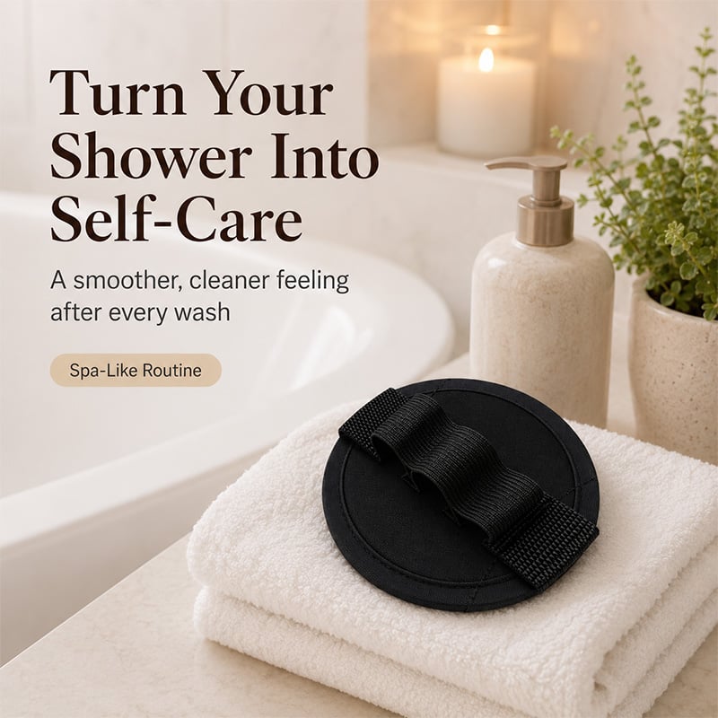 Hot Sale 49%OFFSoft Rubber Exfoliating Shower Glove