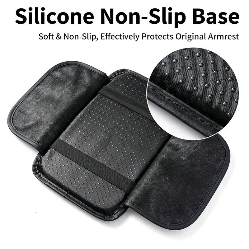 3-in-1 Car Armrest Cushion with Storage & Console Protection