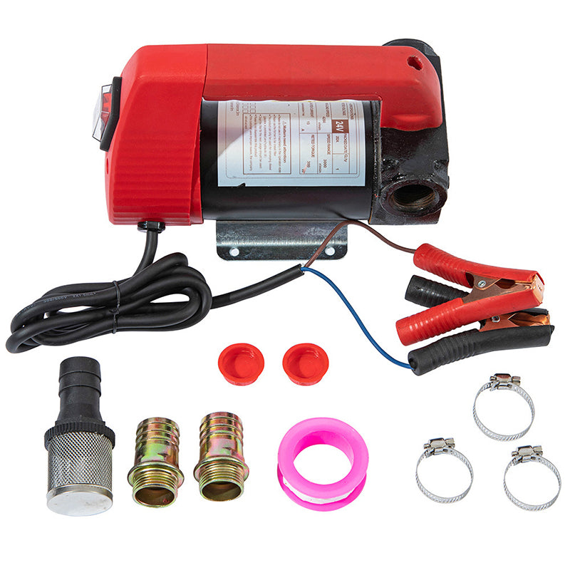 50% OFF NOW!  Diesel Transfer Pump – 25GPM Flow– Move Fuel Fast for Farms, Garages & Job Sites
