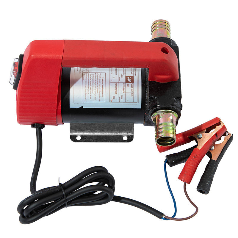 50% OFF NOW!  Diesel Transfer Pump – 25GPM Flow– Move Fuel Fast for Farms, Garages & Job Sites