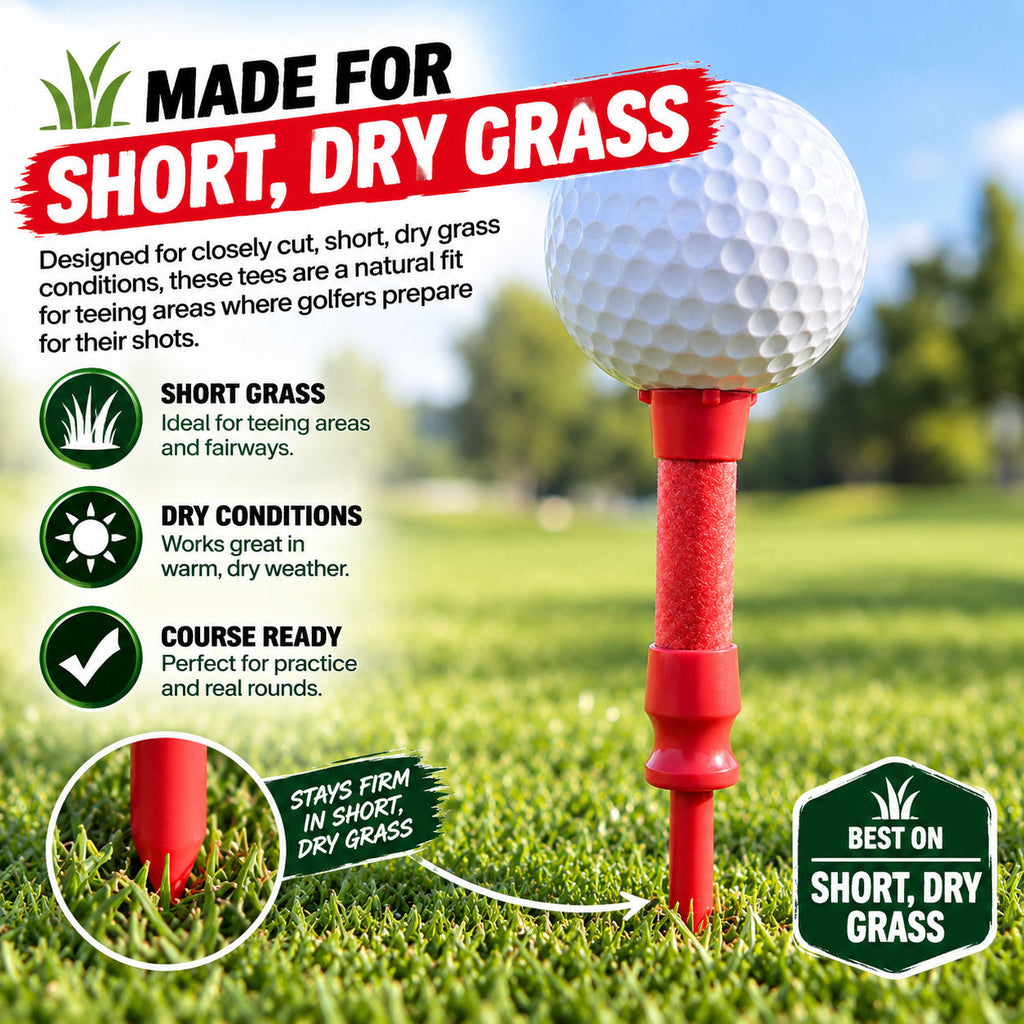 dhtExploding Golf Tees – 1.75" Reaction Tees with Snap & Smoke Effect